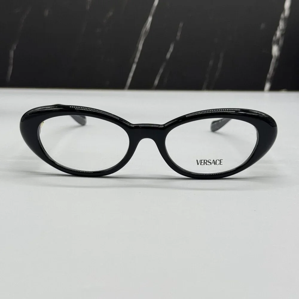 NEW VERSACE VE3381U GB1 CAT EYE WOMEN EYEGLASSES VERSACE MOD 3381-U